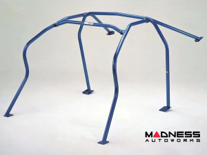 Honda Civic Roll Cage - Cusco - 4-Passenger 4-Point Steel - Black